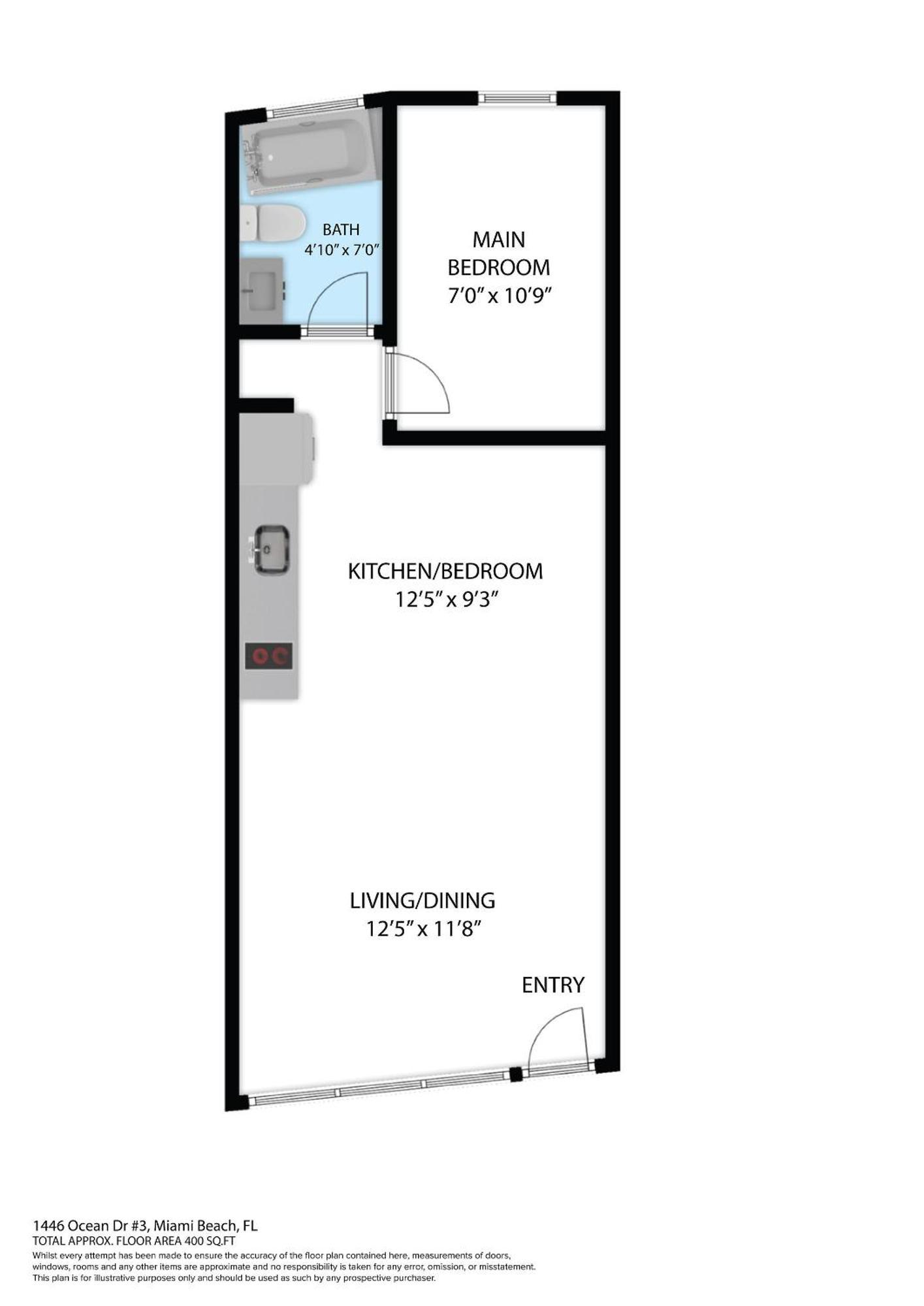 Beachy 1 B/R, W/2 Queen Beds, On Ocean Drive Beach Miami Beach Eksteriør bilde