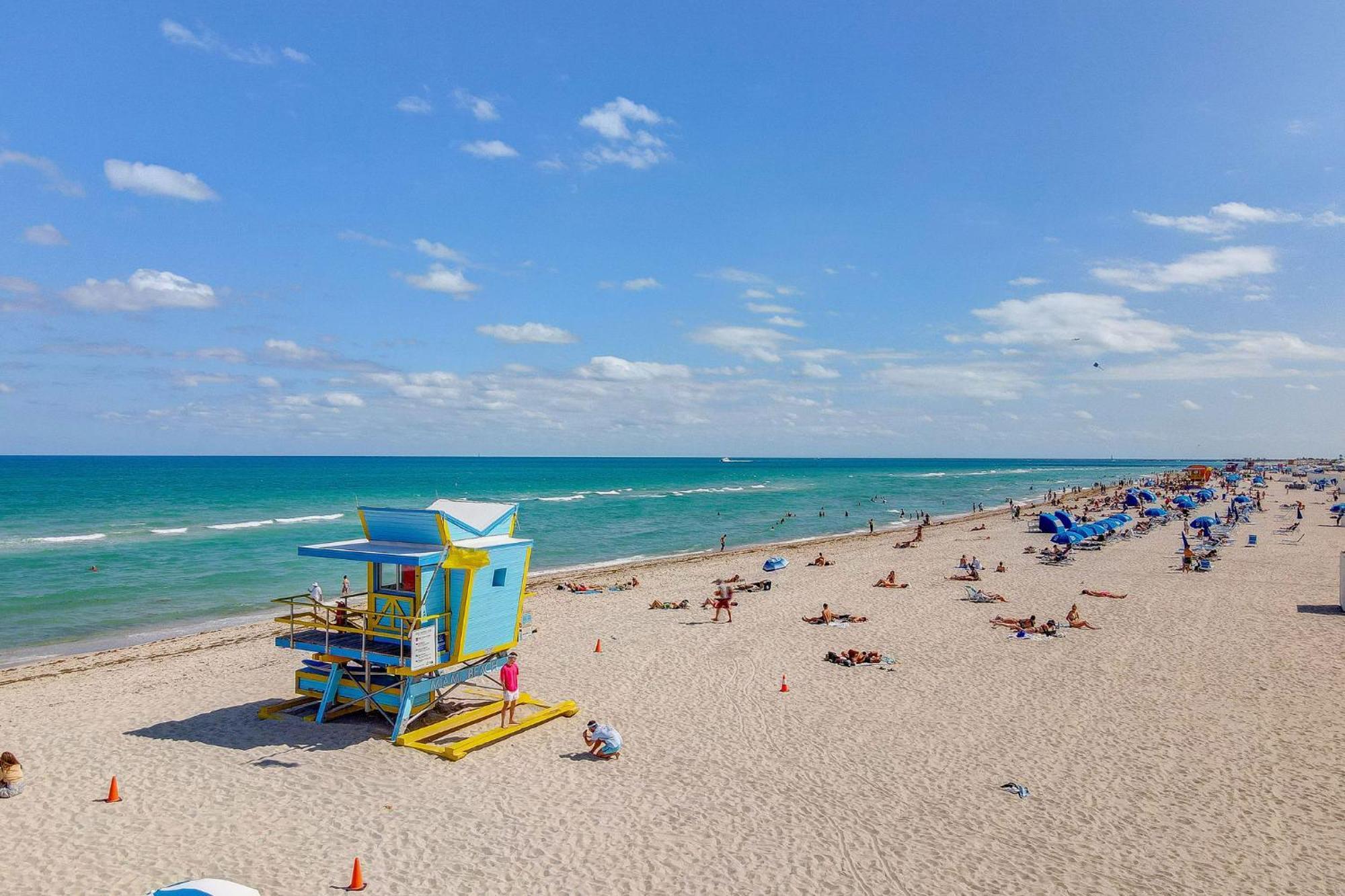 Beachy 1 B/R, W/2 Queen Beds, On Ocean Drive Beach Miami Beach Eksteriør bilde