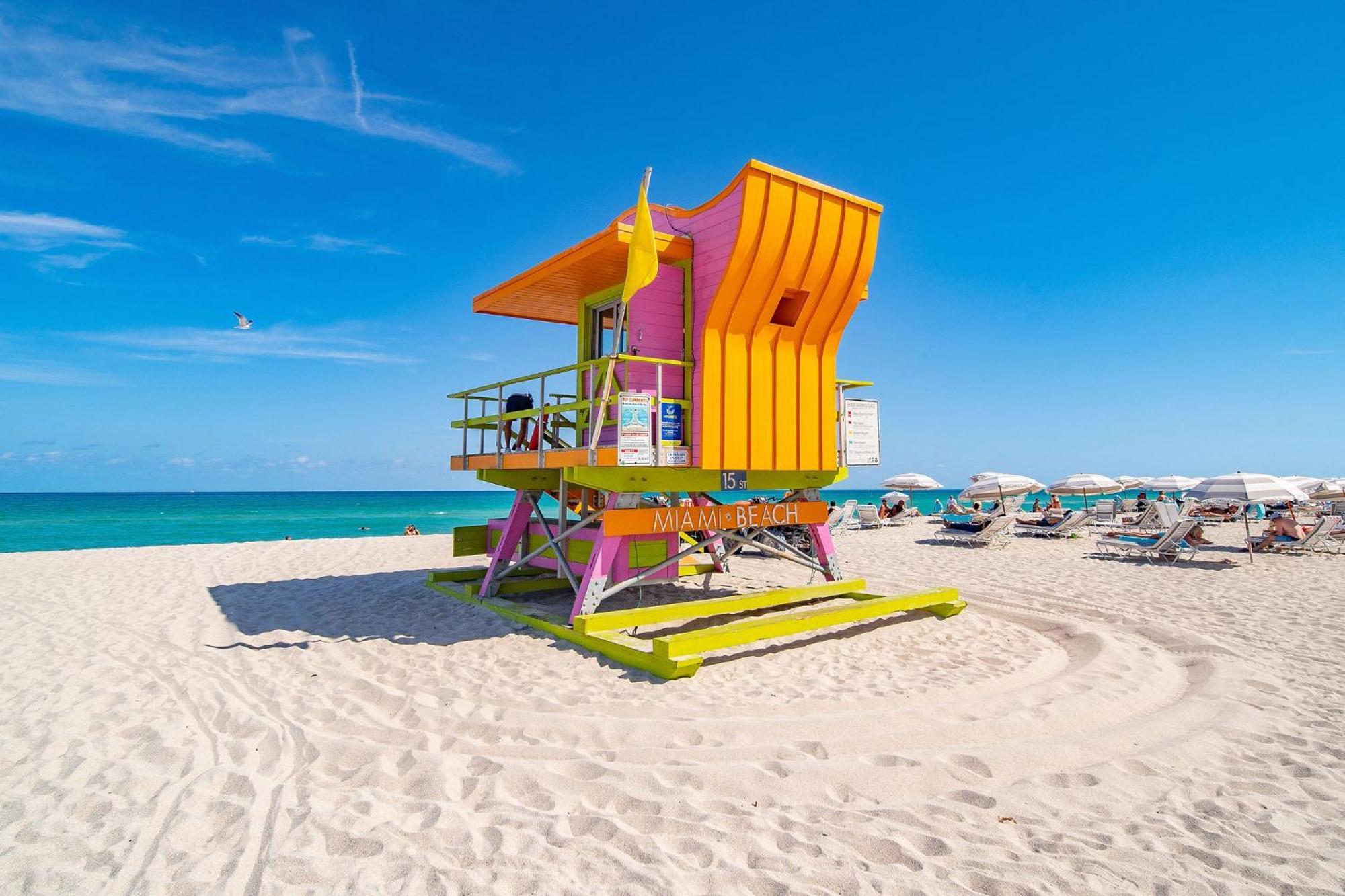 Beachy 1 B/R, W/2 Queen Beds, On Ocean Drive Beach Miami Beach Eksteriør bilde